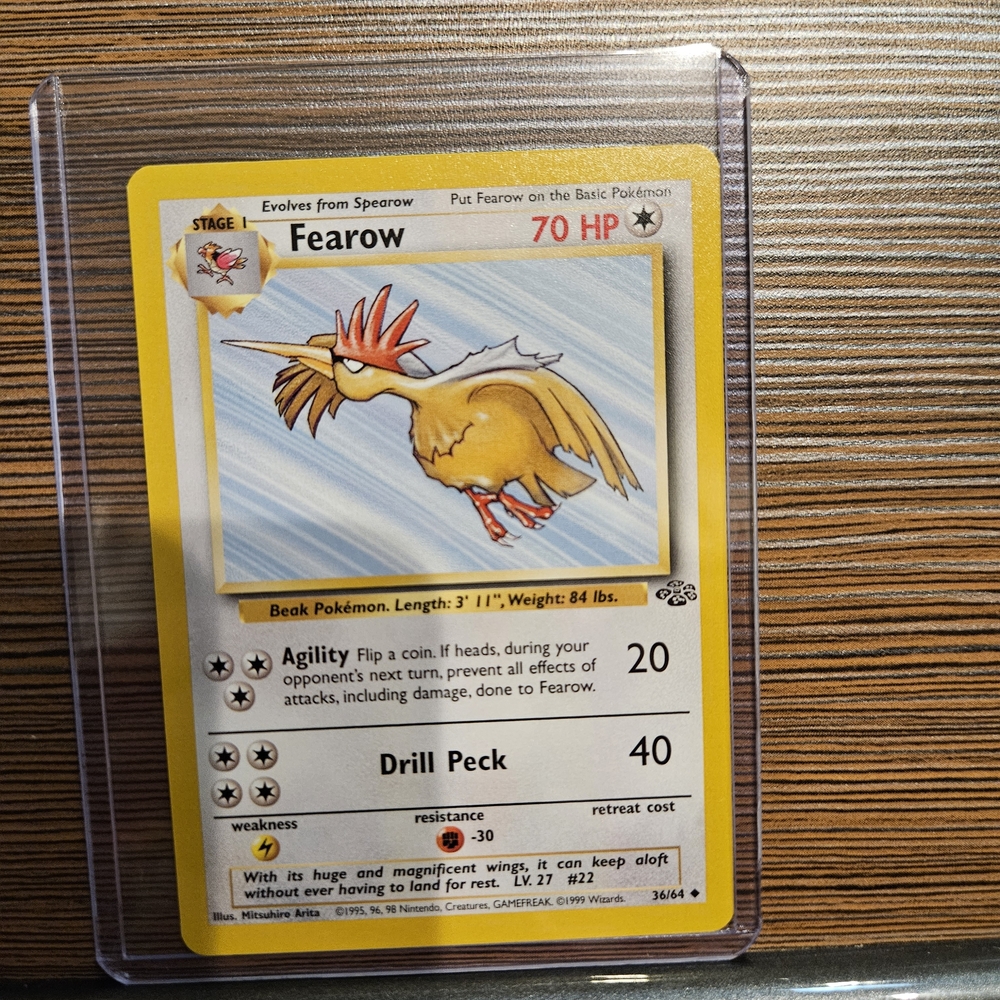 Fearow 36/64 Jungle Pokemon Card